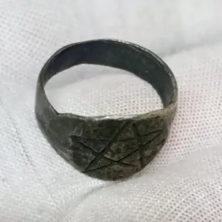 Anillo Romano de Plata