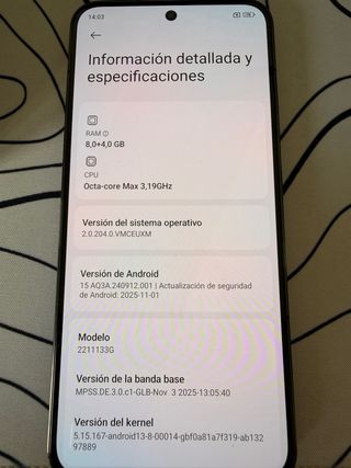 Xiaomi 13 256GB Negro – Muy buen estado + cargador