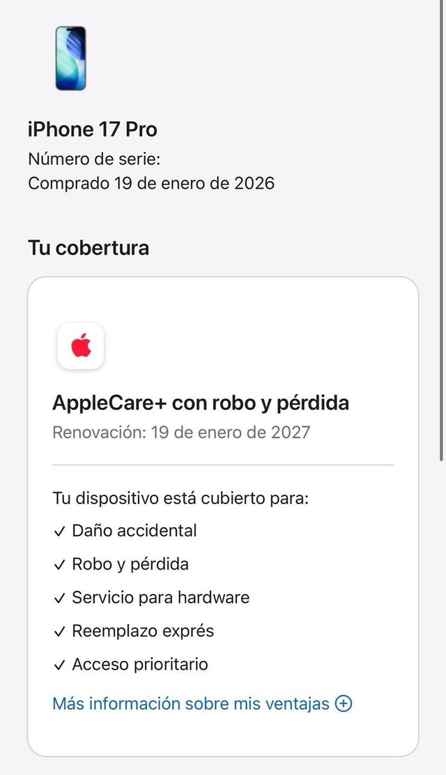 APPLE CARE iPhone 17 Pro 512GB