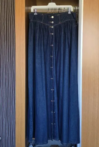 Falda vaquera SHEIN Unity de cintura alta talla 42