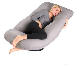 Almohada Embarazo y Lactancia Gris