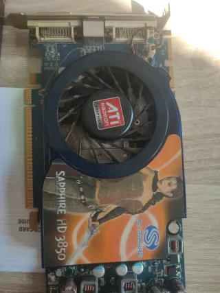 Tarjeta Gráfica Sapphire HD 3850 512MB GDDR3