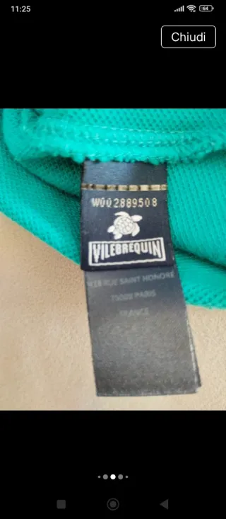 T-shirt Vilebrequin bambino 14 anni