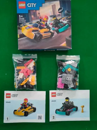 LEGO CITY 60400 Karts y Pilotos