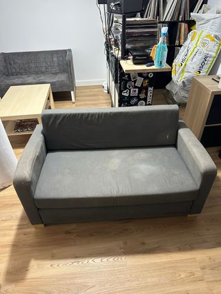 Sofá Cama Ikea 2 Plazas Gris