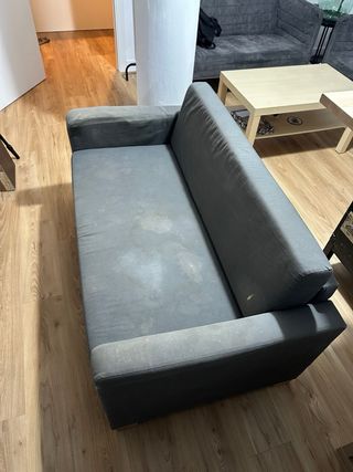 Sofá Cama Ikea 2 Plazas Gris