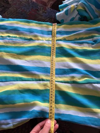 Traje Flamenca Azul y Verde Lima