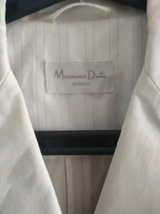 Blazer Massimo Dutti Beige