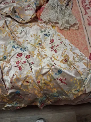 Vestido Fallera Oro Multicolor