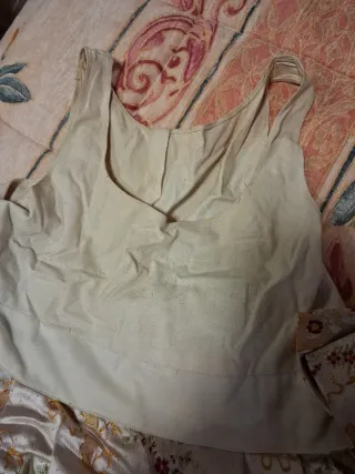 Vestido Fallera Oro Multicolor