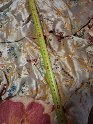 Vestido Fallera Oro Multicolor