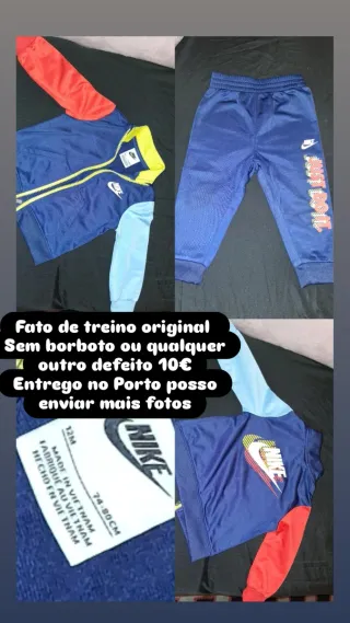 Fato de treino Nike 9/12 meses