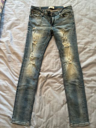 Pantalón vaquero Jack & Jones desgastado