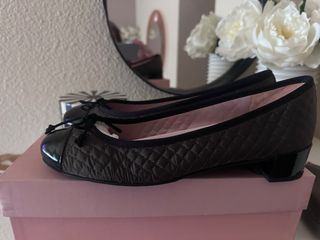 Pretty Ballerinas originales. verde y negro