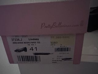 Pretty Ballerinas originales. verde y negro