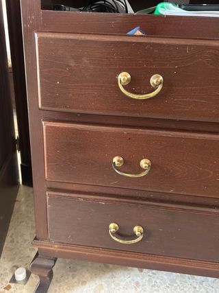 Mueble TV madera marrón