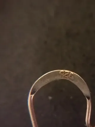 Pendientes Plata Luna Azul