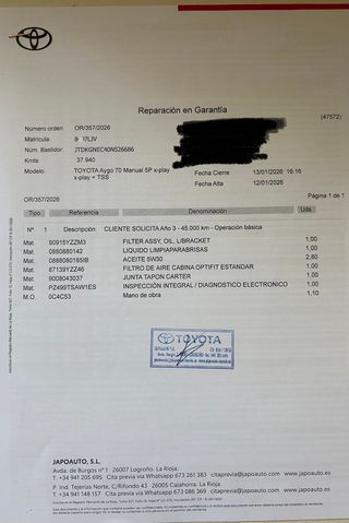 Toyota Aygo X Line 2020