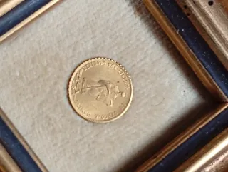 Set 5 Riproduzioni Monete in oro