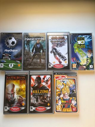 PSP 3004 EN MUY BUEN ESTADO con caja y juegos.
