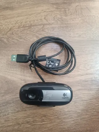 Webcam Logitech Negra
