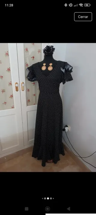 Batita canastera lunares pequeños