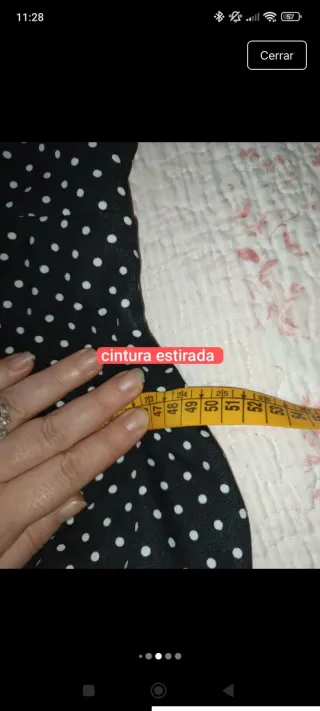 Batita canastera lunares pequeños