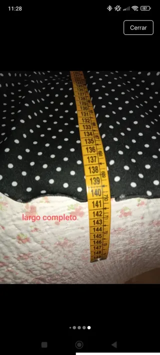 Batita canastera lunares pequeños