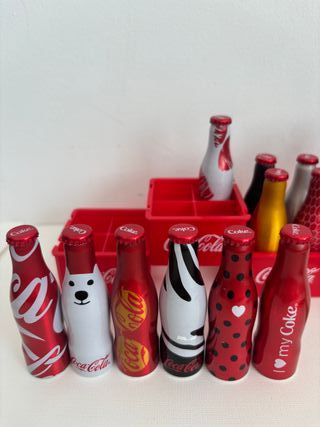 15 Mini Bottiglie Coca Cola Brasil Collezione