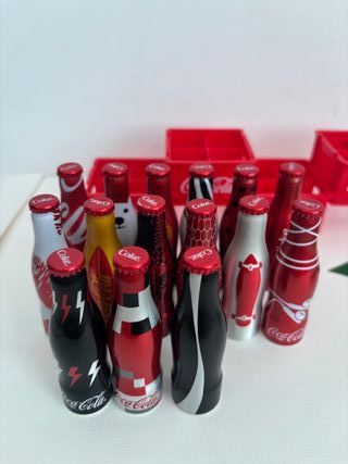 15 Mini Bottiglie Coca Cola Brasil Collezione