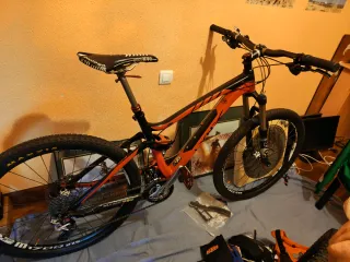 Bicicleta Montaña Doble Suspensión