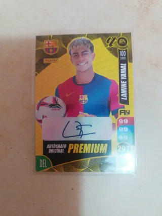Lamine Yamal Autografiado Premium 2024-25