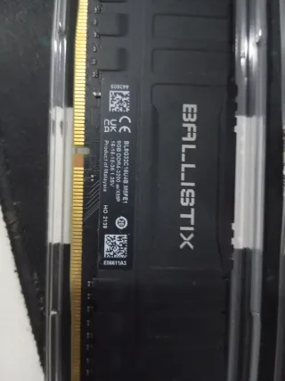 2x8GB DDR4 Ballistix 3600MHz