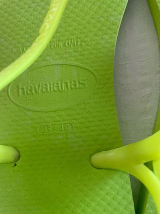 Havaianas verde lima talla 39