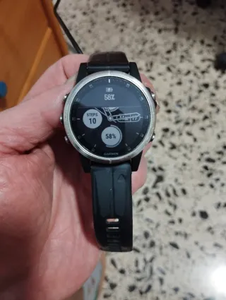 Reloj Garmin GPS Negro/Plata