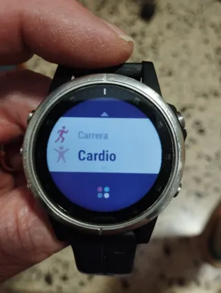 Reloj Garmin GPS Negro/Plata