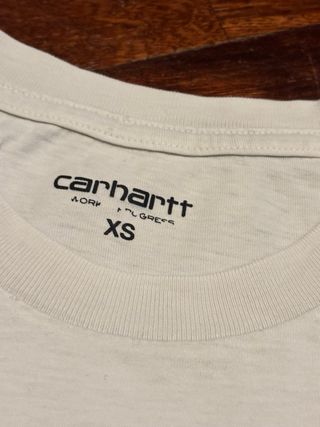 T-shirt Carhartt beige XS – logo frontale – street