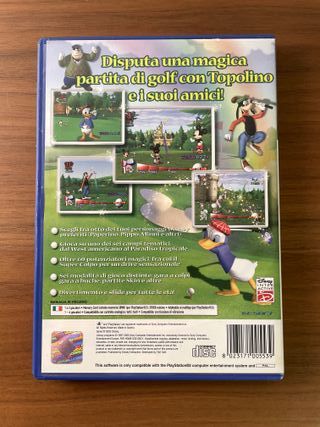 DISNEY GOLF PS2 PlayStation completo