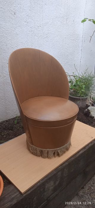 Sillón tocador vintage
