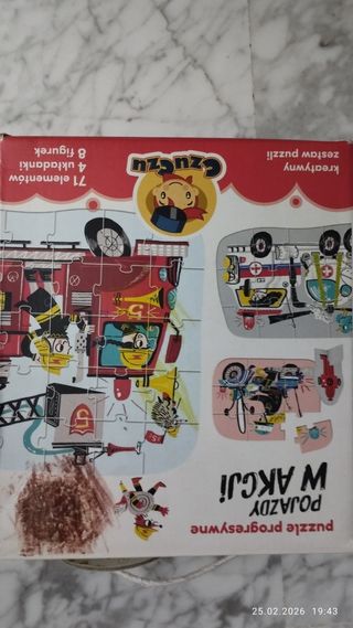 Puzzle progresivo Czuczu vehículos