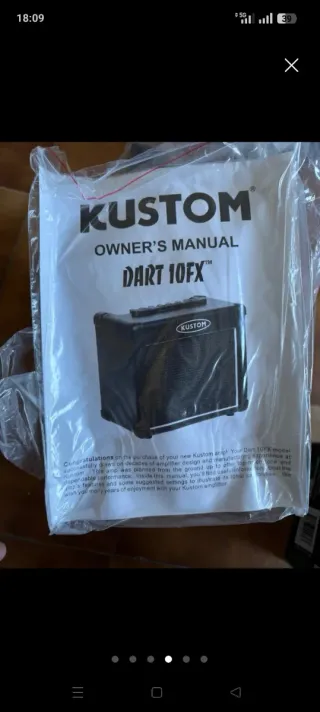 Amplificador Kustom Dart 10FX Guitarra