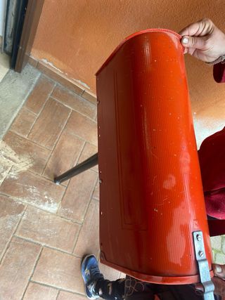 Cassetta postale U.S. Mail rossa