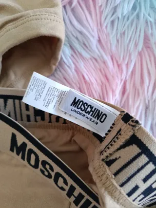 2 Calzoncillos Moschino Boxer Algodón Talla M y L