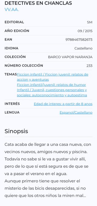 Detectives en chanclas