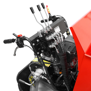 Minidumper Hecht 2960 con descarga en altura