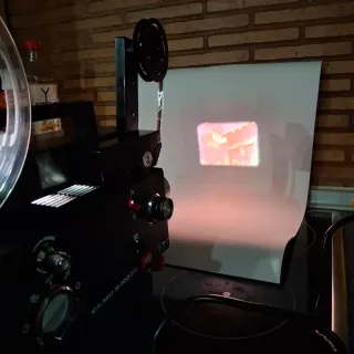 Proyector Elmo K-100 SM Super 8/8mm Funciona