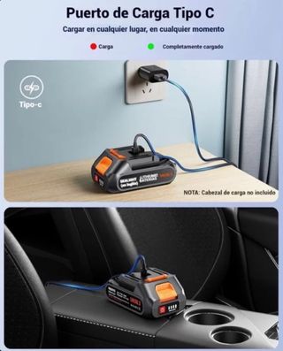 9 en 1 Aspirador de Mano 120W SIN ABRIR