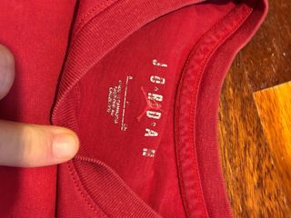 T-shirt Jordan Brand rossa bambino – logo Jumpman