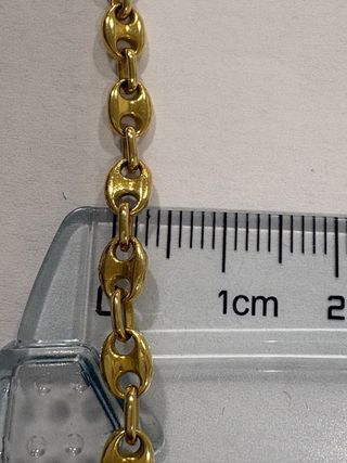 Cadena de oro,grano café