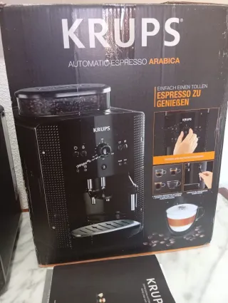 Cafetera Krups Automática Espresso Arabica